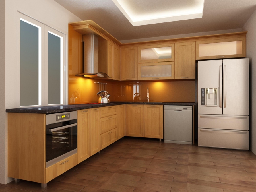 Mẫu tủ bếp inox đẹp TB-HSN11