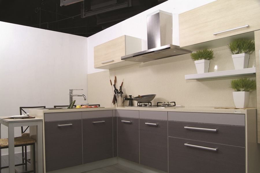 Mẫu tủ bếp MFC TB-HSN03