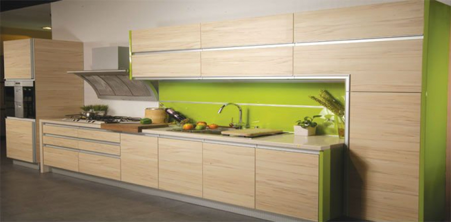 Mẫu tủ bếp MFC TB-HSN04